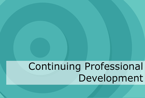 Continuing professional development link